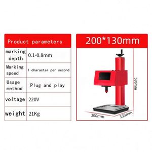 Hot Selling Desktop Metal Dot Engraving & Nameplate Printing Machine Engine Core Components - Product Image 6
