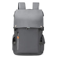 Sac à dos multifonctionnel pour homme, grande capacité, en polyester Oxford, idéal pour les affaires, avec double compartiment arrière, vente en gros