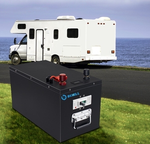 Su misura 24V 36V ricaricabile <span class=keywords><strong>Lifepo4</strong></span> batteria di accumulo solare 200Ah 300Ah 400Ah RV Marine Golf Cart batteria al litio - Product Image 3