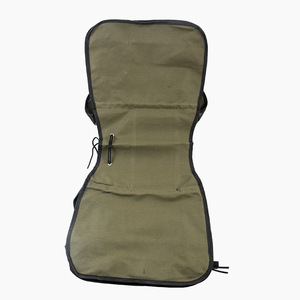 Bolsa de lona para sillín, bolsa negra para herramientas de almacenamiento en el asiento trasero de motocicleta y bicicleta, bolsa de hombro - Product Image 4