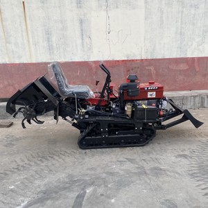 Nouvelle Tendance : Cultivateur Rotatif Agricole à Chenilles en Caoutchouc avec Moteur Diesel 22 CV et Télécommande – Vente de Machines Agricoles et de Jardinage - Product Image 1