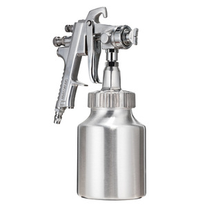 Pistola de pulverización de aire Morita W-871 con boquilla de 1.8 mm y alimentación por gravedad para carpintería y pintura de muebles - Product Image 2