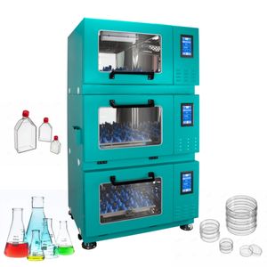 حاضنة مختبرية دقيقة من الفولاذ المقاوم للصدأ، حاضنة جونمو خفيفة ثلاثية الطبقات مع إضاءة وقابلة للتكديس - Product Image 1