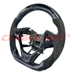 Werks-Bestseller Lenkrad aus perforiertem Leder aus Kohle faser für Hyundai Genesis Coupé-Lenkrad kann angepasst werden - Product Image 4