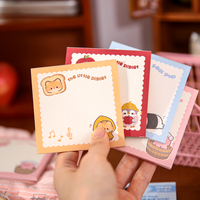 Mr.Paper Catatan Tempel Akrilik Lucu Kawaii 30 Lembar Ilustrasi Hewan Peliharaan Memo Pad untuk Buku Catatan Perencana Kantor Sekolah