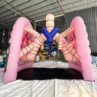 Gonflable Poumons Cancer Nairbag Organes Humains Poumons Géants Modèle Inflatables Médical