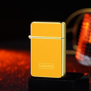 Đèn khò kim loại chống nước, có thể nạp lại, họa tiết nổi, thiết kế ngọn lửa đỏ chống gió, dùng cho ngoài trời - Product Image 3