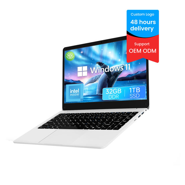 Factory Wholesale New Intel N95 Processor 14.1" for Business Office English Keyboard Win11 Support OEM/ODM Customization Laptop