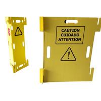 Panneau de signalisation en plastique ondulé PP sur mesure pour l'exposition et l'utilisation de cloisons temporaires sur les chantiers de construction