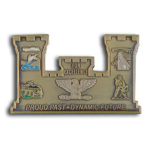 Pièces de monnaie en métal émaillé plaqué or/argent/cuivre personnalisées pour souvenirs et collections - Product Image 5