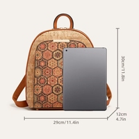 Ransel Laptop Pria Kustom Bahan Kork Ransel Bisnis Tahan Air Ringan Untuk Kerja Dan Penggunaan Sehari Hari