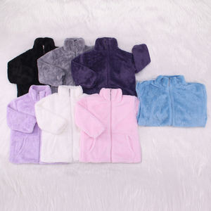 Happy Luoka OEM soft winter warm girls coat - Product Image 4