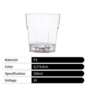 Custom Led Bulb Flashing Luminous Reusable Plastic <b>Light</b> <b>up</b> Beer Drinking Cup With Logo - Product Image 4
