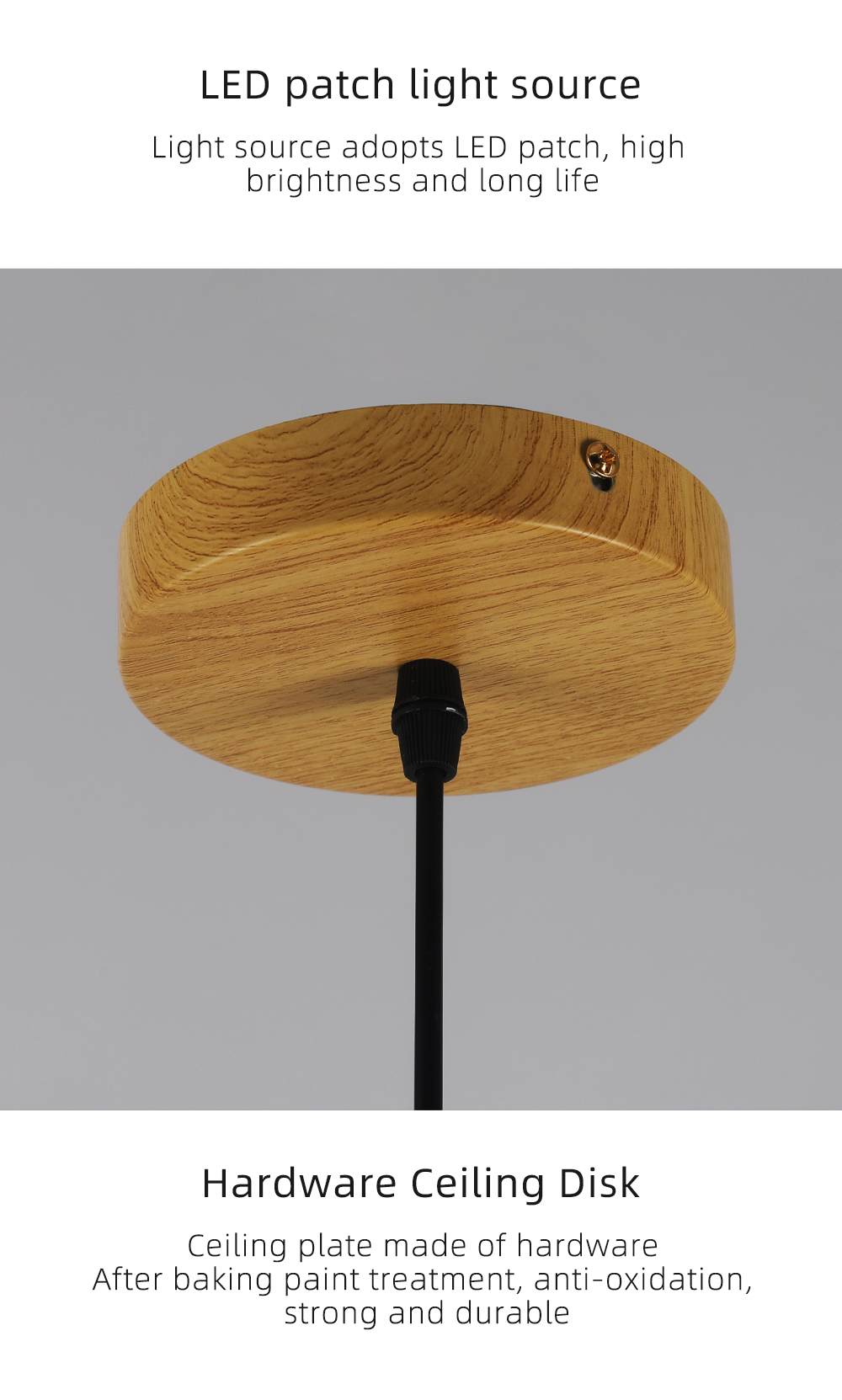 Japanese Style Wood Grain Chandelier Retro Coffee Shop Bar Bedroom Restaurant Homestay pendant light Simple Style Lamp