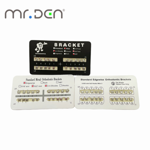 Brackets Metálicos de <span class=keywords><strong>Ortodoncia</strong></span> Mr.Den, Ranura 0.018-0.022, Brackets Dentales Miniatura MBT/Roth para Tratamiento de <span class=keywords><strong>Ortodoncia</strong></span>, Certificación CE - Product Image 5