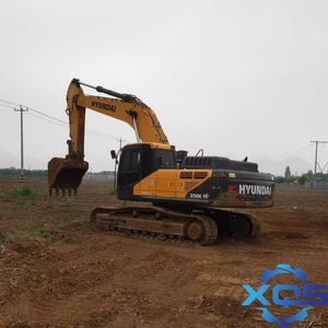 Excavadora de cadenas Hyundai 350 de segunda mano a bajo precio, modelo 350VS/LVS, con motor Cummins y bomba hidráulica PLC, en excelente estado, a la venta. - Product Image 6