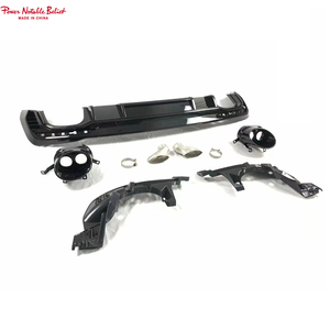 RS4 Bodikits para Audi <span class=keywords><strong>A4</strong></span> S4 B9.5 Difusor trasero para Audi <span class=keywords><strong>A4</strong></span> Difusor de parachoques trasero S4 B9.5 2020 2021 2022 <span class=keywords><strong>2023</strong></span> 2024 - Product Image 4
