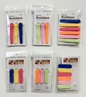 Marque-pages automatiques et clips de page en silicone, jolis marque-pages pour les amateurs de livres |   Suiveur de page automatique