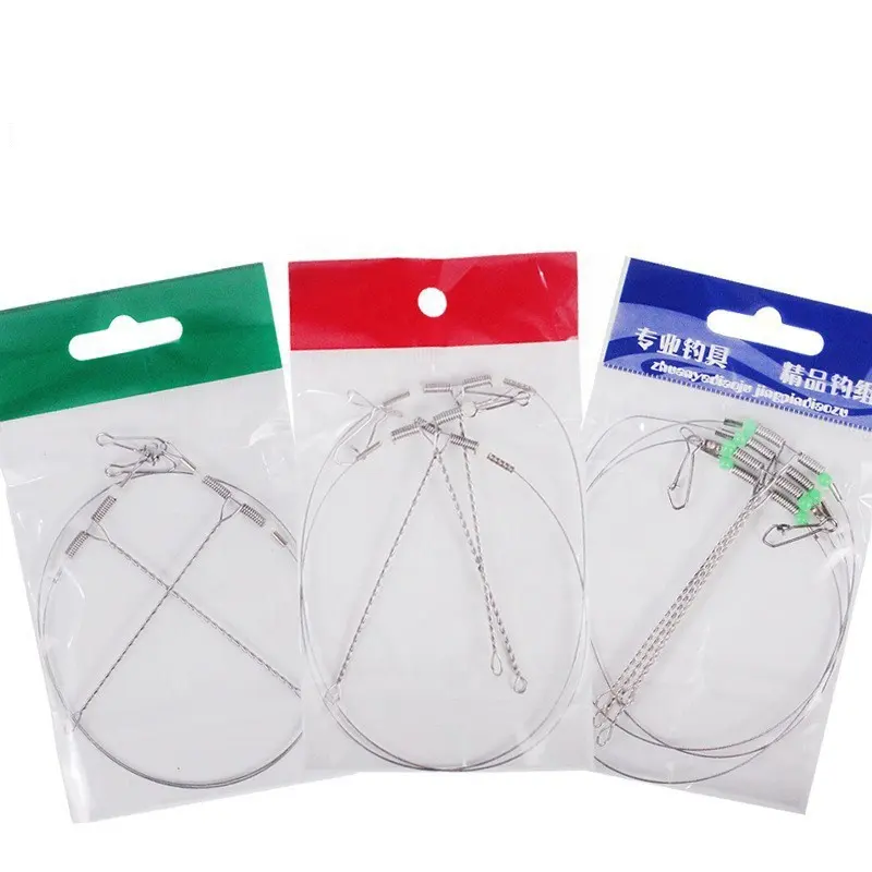 Wholesale Boat Fishing Tackle Accessories Wire Balance String Hook Anti Bite Steel Fishing Line Fishing Wire Leader