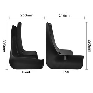 Garde-boue d'aile de voiture pour Hyundai <span class=keywords><strong>Santafe</strong></span> 2019 2020 2021 PP Garde-boue durable en plastique Accessoires Auto - Product Image 3