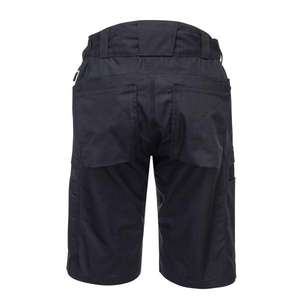 PORTWEST - KX340BKR34 KX3 <b>Ripstop</b> black shorts - EAN 5036108317202 WORK <b>TROUSERS</b> WORK SHORTS - Product Image 2