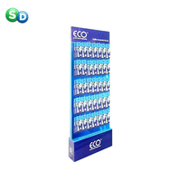 Prix de gros d'usine magasin de détail promotion support en carton debout câble USB présentoir d'accessoires de téléphone portable