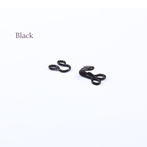 C02 Secure Snap Metal Hook And Eye, Multi Tone Collar Hook For <b>Corset</b> Shapewear Sewing Fittings - Product Image 4