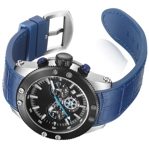 2020 Haute Qualité Hommes Warches Top Marque De Luxe Quartz Montre Hommes Casual En Cuir Véritable Imperméable À L'eau Montre de Sport - Product Image 3