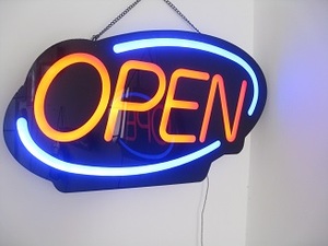 Hottest Nhà Máy Giá Trung Quốc nhà sản xuất <span class=keywords><strong>Double</strong></span> Sided ngoài trời <span class=keywords><strong>LED</strong></span> dấu hiệu mở - Product Image 2