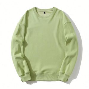 H5481 Nouveauté Automne Hiver – Sweat-shirts à col ras du cou et épaules tombantes, doublés polaire Silver Fox, 600 g/m², personnalisables, vente en gros - Product Image 6