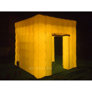 2.5x2.5m <span class=keywords><strong>cube</strong></span> tube LED gonflable cabine photo fabriqué À Guangzhou usine Gonflable pour le <span class=keywords><strong>prix</strong></span> de vente - Product Image 4