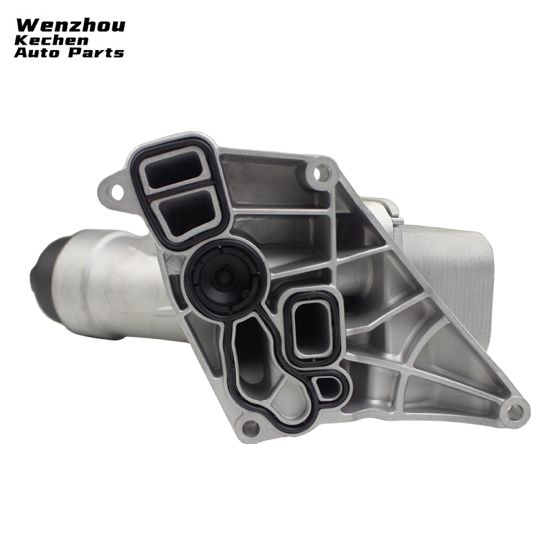 New 11428596283 Oil Filter Housing Assembly & 11428576429 Aluminum Alloy Modified Oil Cooler for BMW B48 Engine Engine Parts Filter Parts Image 3