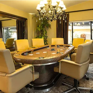 Luxury custom multi-functional poker table