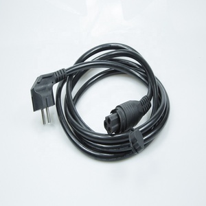 H07BQ-F Ce Goedgekeurd Calix 3G1.5MM2 Verlengkabel Koudebestendig 2 Pin Netsnoer Voor Nordic Auto Motor Power Op c13 Dc <span class=keywords><strong>6</strong></span> Volt - Product Image 2