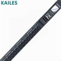 KAILES (KLS) Série K55 ZD 200-240Vac 32A 32 prises C13 PDU intelligent haute efficacité pour usage industriel en tôle de distribution électrique
