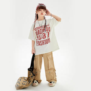 Combinaisons Hip-Hop amples pour enfants, vêtements de performance de danse Hip-Hop pour garçons, tenues de mode pour spectacles - Product Image 3