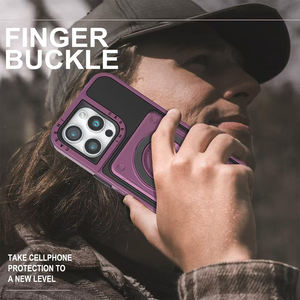 Nueva llegada armadura soporte magnético <span class=keywords><strong>funda</strong></span> de teléfono móvil para Motorola Edge 50 NEO FUION G54 G55 G35 G34 G85 G53 G52 G82 G34 G64 G85 - Product Image 3