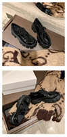 Sepatu Oxford Wanita Platform Chunky Kulit Premium untuk Gaya Sehari-hari