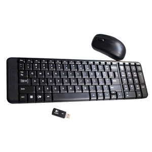 Logitech MK220 <span class=keywords><strong>Combo</strong></span> Tastiera e Mouse Wireless Compatto 104 Tasti 2.4 GHz Lunga Durata della Batteria per Ufficio Casa PC Laptop - Product Image 3