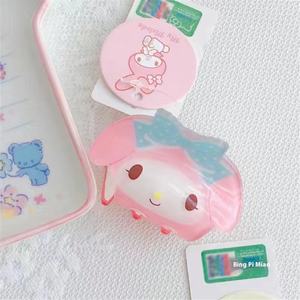 Sanrio Sweet Kt Cat Kulomi horquilla de estudiante de dibujos animados lindos accesorios de plástico para el cabello para fiestas de niñas pinzas para el cabello directas de fábrica - Product Image 2