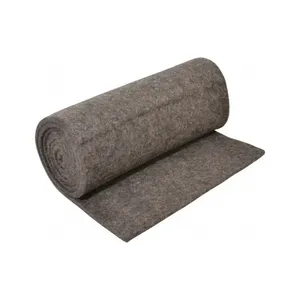 High density factory direct wholesale 100% thick industrial wool felt pressed needle felt for industry