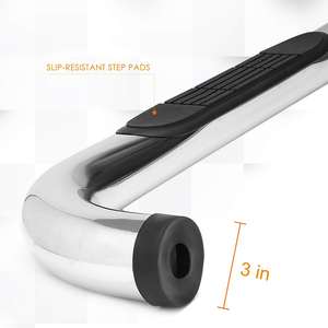 Marchepied latéral en acier inoxydable pour pick-up Hilux Revo Ranger <span class=keywords><strong>Raptor</strong></span> NP300 D-Max L200 F150 RAM - Product Image 4