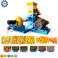 Machine à extruder les aliments en collation, machine à faire des gaufres de riz et de maïs