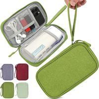 Bolsa de Almacenamiento para Dispositivos Electrónicos, Moderna, con Múltiples Bolsillos para Cables, Audífonos, Accesorios Digitales de Viaje