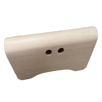 Service de fabrication sur mesure par usinage CNC pour pièces courbées en bois de noyer noir, destinées à l'usinage d'équipements industriels