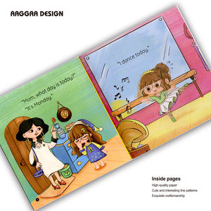 Livre d'images en anglais pour enfants : Les <span class=keywords><strong>jours</strong></span> <span class=keywords><strong>de</strong></span> <span class=keywords><strong>la</strong></span> <span class=keywords><strong>semaine</strong></span> – Histoires éducatives sur le jour actuel et <span class=keywords><strong>la</strong></span> routine quotidienne pour les enfants d'âge préscolaire - Product Image 3