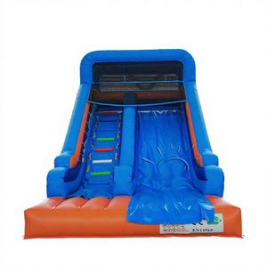 Toboggan gonflable commercial personnalisé de haute qualité pour adultes et enfants, thème aire de jeux, attrayant, en PVC, pour parc sportif et jardin - Product Image 1