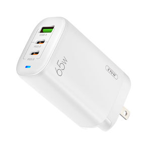 شاحن سريع احترافي 65 واط من نيتريد الغاليوم 2 C + U 20 W واحد موثوق به جيد الجودة محول شاحن واحد - Product Image 1