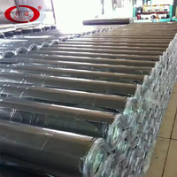 Kendinden yapışkanlı butil kauçuk Alu folyo Hatch kapak bant bitüm su yalıtım membran çatı bina onarım beton beton