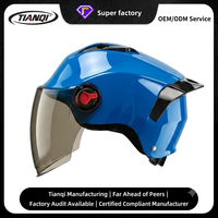 Helm Setengah Wajah Musim Panas OEM&ODM Pabrik untuk E-bike, Perjalanan Kota Dewasa, Grosir, Produsen Berkualitas Tinggi ABS EPS